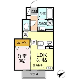 山梨県甲府市上石田2【アパート】の外観