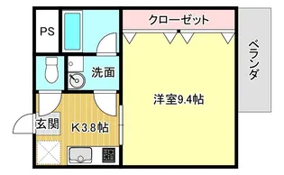 S.ステージ【3階】の間取り