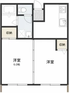 マノワール鈴木【4階】の間取り