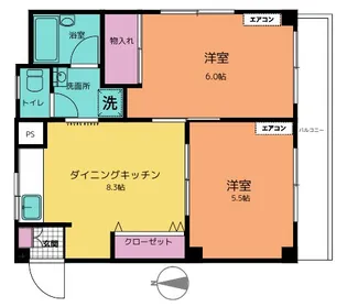 メゾン武蔵関【3階】の間取り