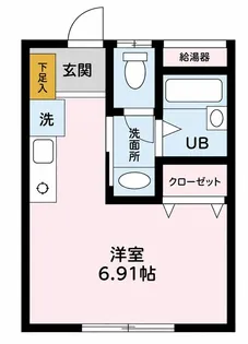 アヴァンセ立石I【1階】の間取り