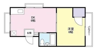 ニュー堀マンションC棟【3階】の間取り