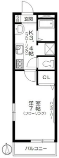 ソウジュ下井草【1階】の間取り