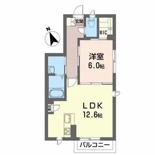 シャーメゾンU・U【2階】の間取り