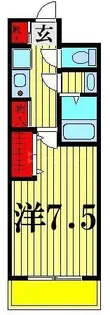 カレッジスクエア柏【4階】の間取り