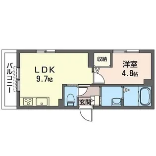 ウィステリア【2階】の間取り