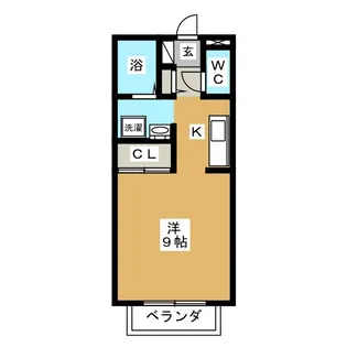 ベル アソシエ C【2階】の間取り