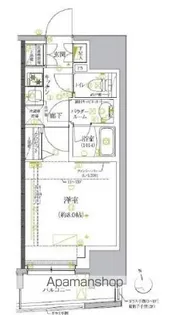 クレイシア板橋モデルノ【8階】の間取り