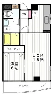 コンフォート宮城野【11階】の間取り