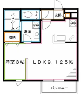 LightGardenII【1階】の間取り