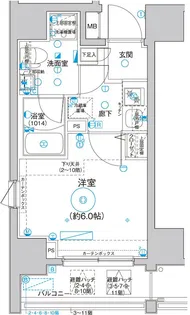Le a横濱サウスステージ【4階】の間取り