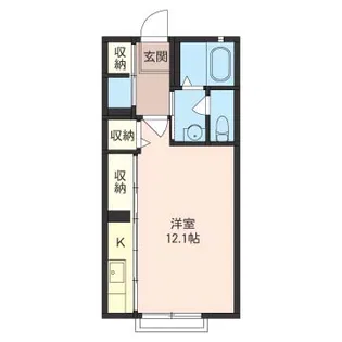 マストライフ上柏田 B棟【1階】の間取り