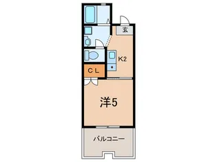 今井マンション【2階】の間取り