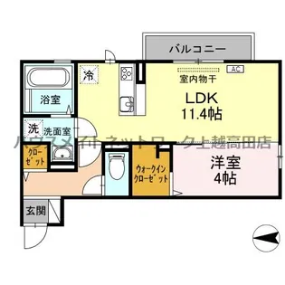 ミズノ【2階】の間取り
