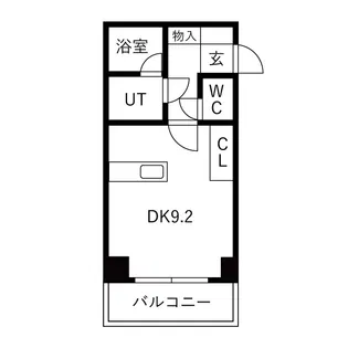 アップタウンハイツ【4階】の間取り