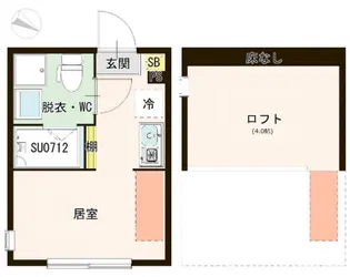 ハーモニーテラス白鷺II【2階】の間取り