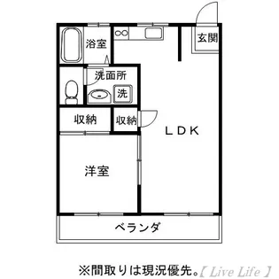 和光レジデンス【2階】の間取り