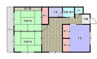 アメニティ川島【4階】の間取り