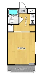 レイグランデ【2階】の間取り