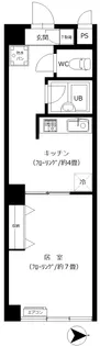ウッドヒルズ【2階】の間取り