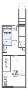 レオパレスTadashi【2階】の間取り