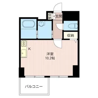 グランコート勝島【4階】の間取り