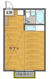 メゾンピュア【2階】の間取り