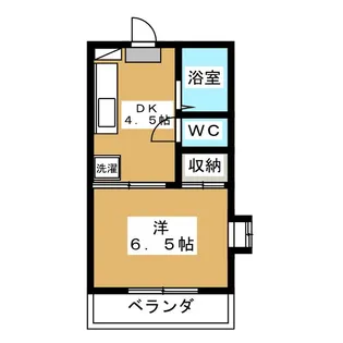 ハイツコムロ【2階】の間取り