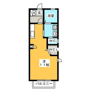 EL PATIO【1階】の間取り