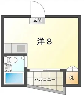 メゾンひかり【1階】の間取り