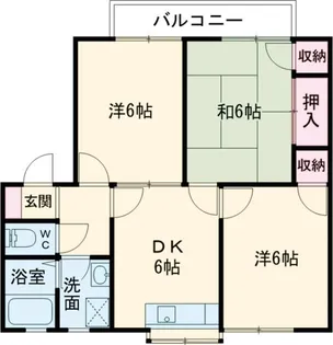 3DKの間取り画像