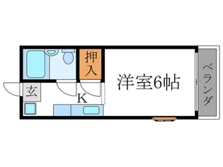 メゾンモナミ【3階】の間取り