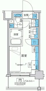キャンパスヴィレッジ千歳烏山【4階】の間取り