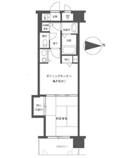 朝日プラザ岡山サウスフロント【2階】の間取り