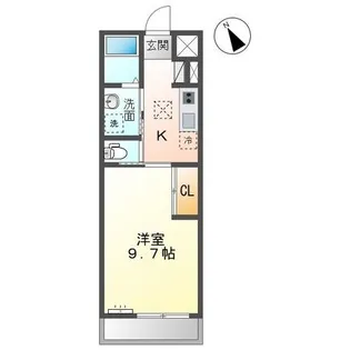 ハピネス【1階】の間取り