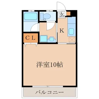 カピーレ西原【2階】の間取り