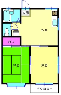 メゾンヒルズ【2階】の間取り
