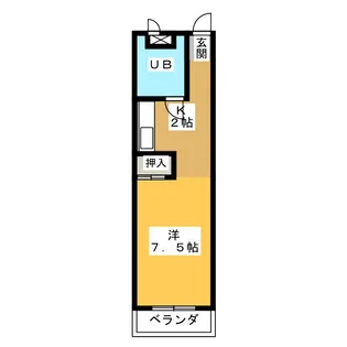 ジローズ浄心【2階】の間取り