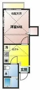 サザン・ラキシス【2階】の間取り