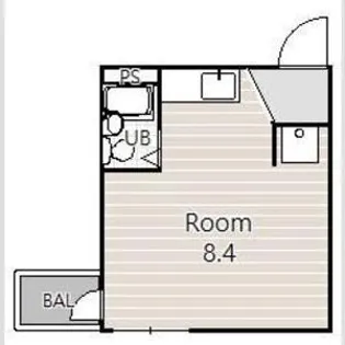 プレアール滋賀追分【4階】の間取り