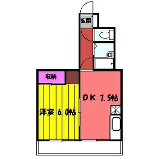 ニットーハイツ【3階】の間取り