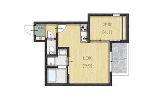 tie【1階】の間取り