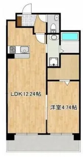 ラ・レジェンダII水前寺【3階】の間取り