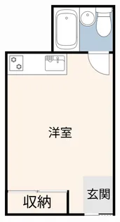 小林アパート【1階】の間取り