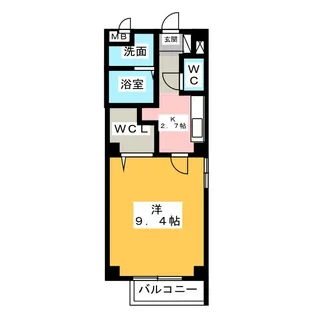 グランツ【1階】の間取り