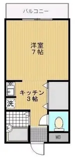 ワイズコート【1階】の間取り