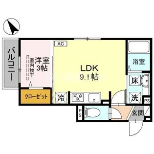 The・Tranguil(ザ・トラングイル)【1階】の間取り