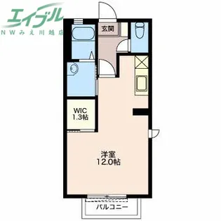 Sincero A棟【2階】の間取り