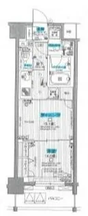 神奈川県横浜市中区長者町4【マンション】の間取り