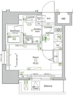 東京都豊島区東池袋5【マンション】の間取り